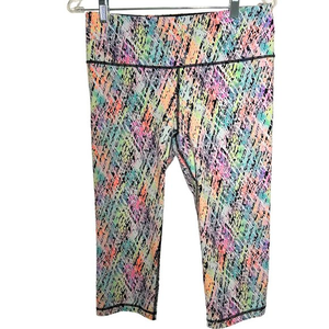 VSX Sport Glow in‎ the Dark Neon Cropped Leggings